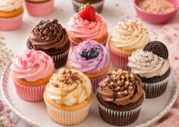 Cupcakes d'été et guimauves