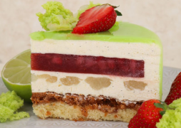 Entremet fraise citron