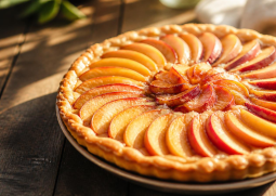 Tarte fine aux nectarines